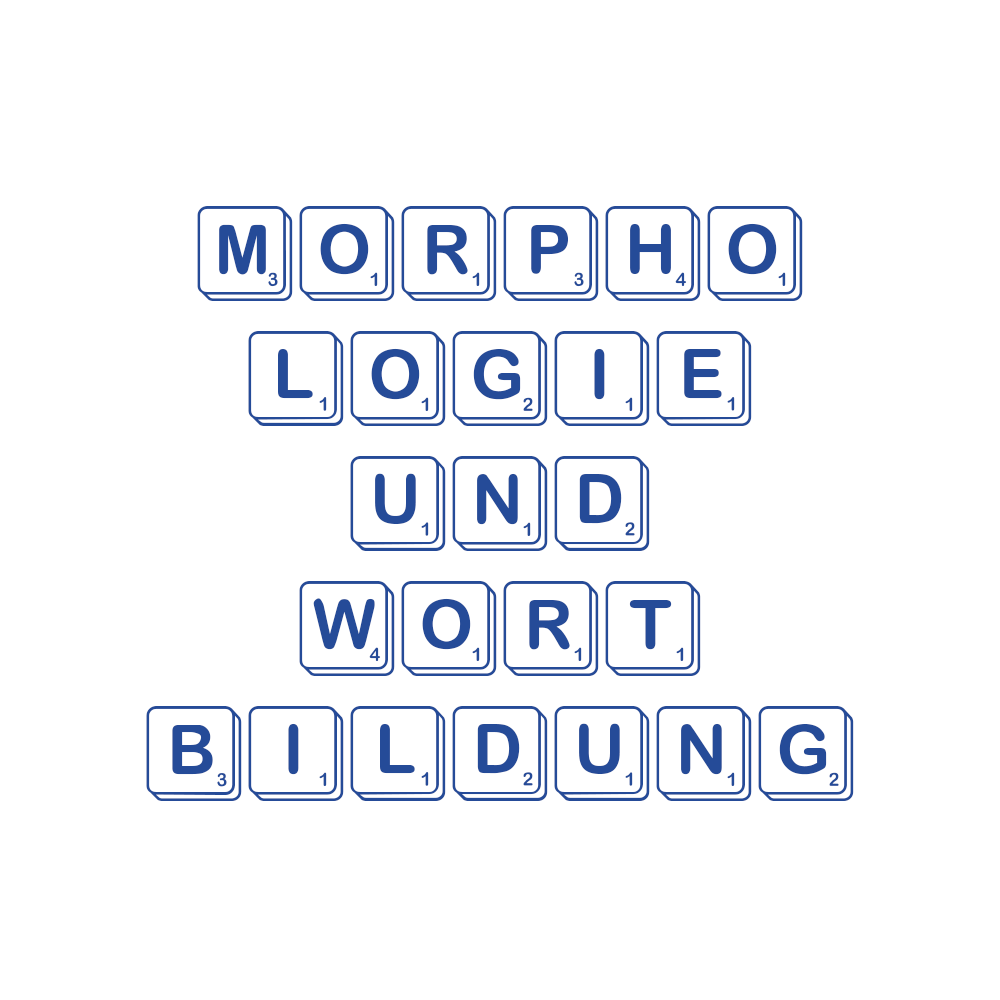 Öffnen Morphologie und Wortbildung