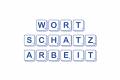 Öffnen Wortschatzarbeit
